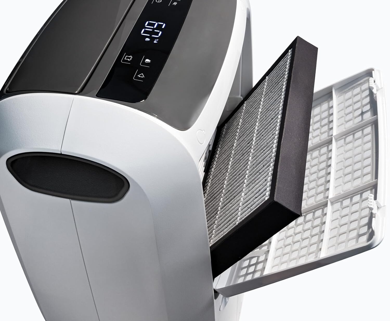 De Longhi DDSX225 Deumidificatore 446w 25lt/giorno 3vel F.laundry Wh De Longhi DDSX225 Deumidificatore 446w 25lt/giorno 3vel F.laundry Wh